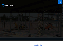 Tablet Screenshot of bullardinc.net